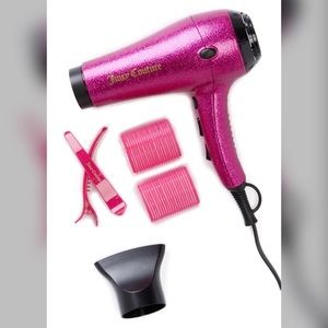 NEW Juicy Couture glitter shine blow out set.